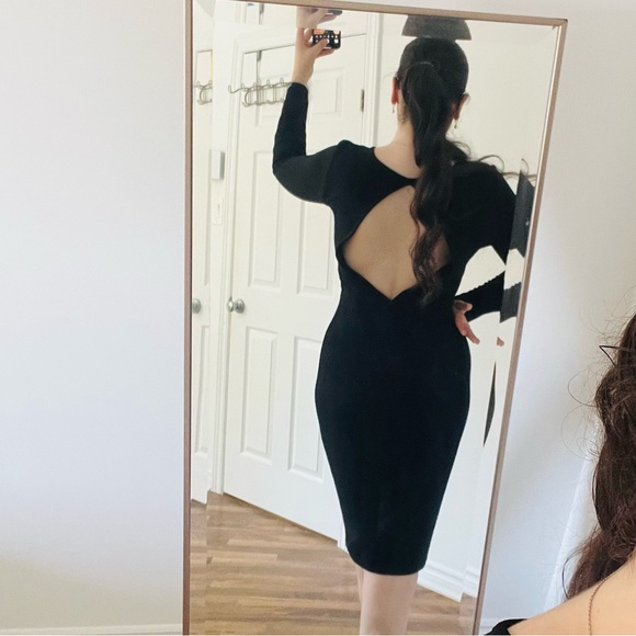 Zara Medium Black Dress - Picture 3 of 4